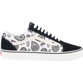 TENIS SKATE OLD SKOOL BLANCO/NEGRO VANS LATINO