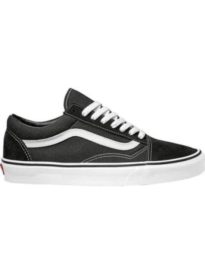 TENIS SKATE OLD SKOOL NEGRO VANS LATINO