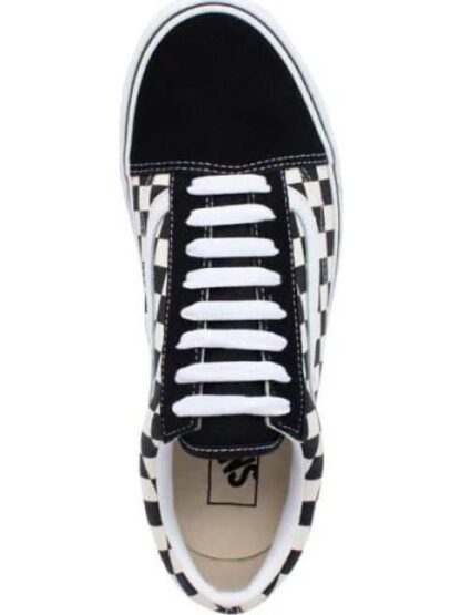 TENIS SKATE UA OLD SKOOL BLANCO/NEGRO VANS LATINO - Image 3