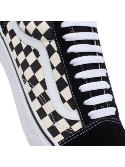 TENIS SKATE UA OLD SKOOL BLANCO/NEGRO VANS LATINO - Image 6