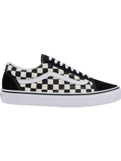 TENIS SKATE UA OLD SKOOL BLANCO/NEGRO VANS LATINO