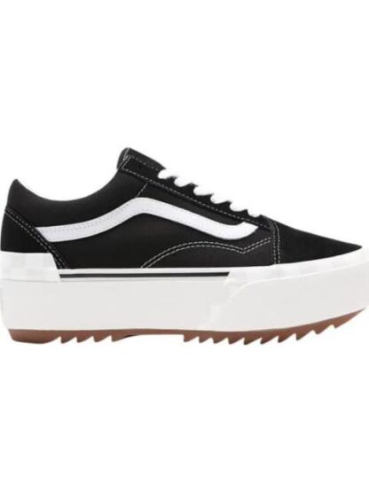 TENIS SKATE UA OLD SKOOL STACKED NEGRO VANS LATINO