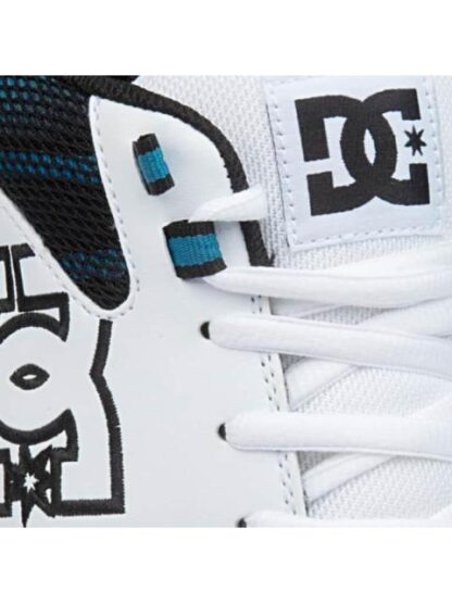 TENIS SKATE VERSATILE BLANCO/NEGRO DC SHOES - Image 6