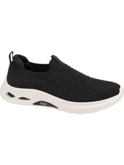 TENIS SLIP ON NEGRO FLEXI - Image 2