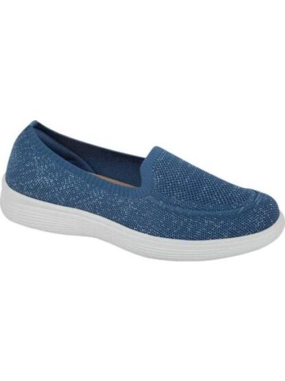TENIS SLIP ON TEJIDO AZUL FLEXI - Image 2