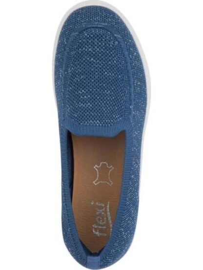 TENIS SLIP ON TEJIDO AZUL FLEXI - Image 3