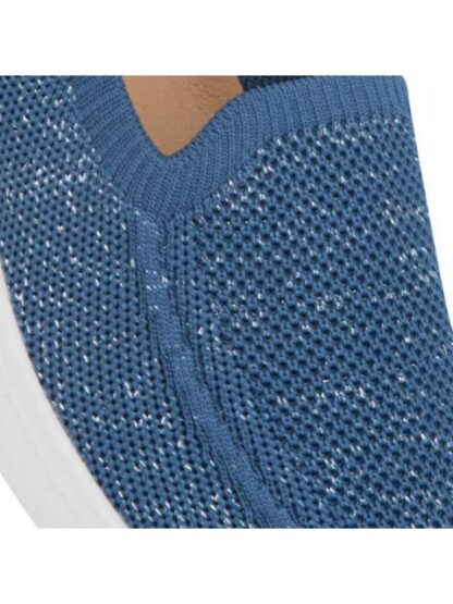TENIS SLIP ON TEJIDO AZUL FLEXI - Image 6