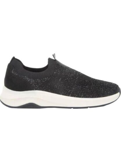 TENIS TEJIDO SUELA LIGERA NEGRO FLEXI