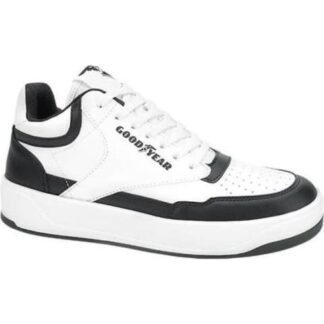 TENIS URBANO BOTA BLANCO/NEGRO GOODYEAR