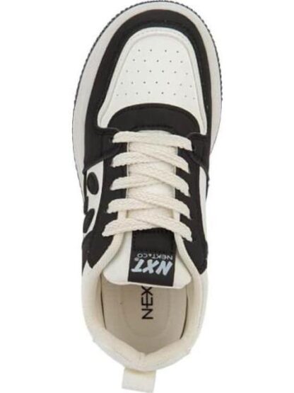 TENIS PLATAFORMA BLANCO/NEGRO NEXT CO - Image 3