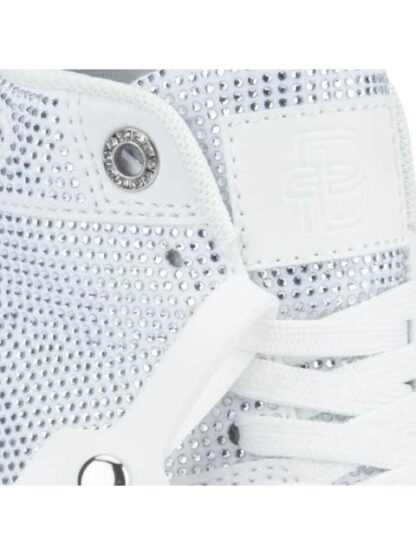 TENIS CON PEDRERIA PLATA BELINDA PEREGRIN - Image 6