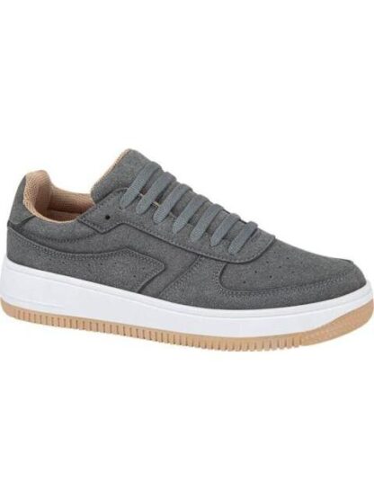 TENIS URBANO CASUAL BASICO GRIS HUMO URBAN SHOES - Image 2