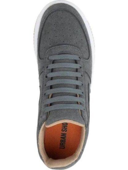 TENIS URBANO CASUAL BASICO GRIS HUMO URBAN SHOES - Image 3