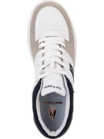 TENIS URBANO CASUAL PIEL BLANCO HUSH PUPPIES - Image 3
