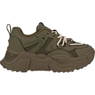 TENIS URBANO CHUNKY VERDE OLIVO BELINDA PEREGRIN