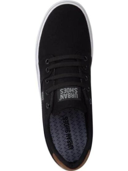 TENIS URBANO CLASICO SKATE NEGRO URBAN SHOES - Image 3