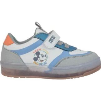 TENIS URBANO CON LUCES BLANCO MICKEY