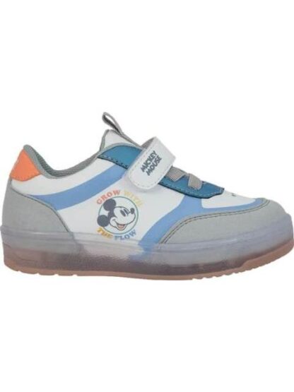 TENIS URBANO CON LUCES BLANCO MICKEY