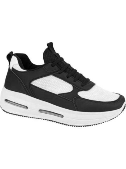 TENIS CASUAL CON PLATAFORMA BLANCO/NEGRO NEXT CO - Image 2