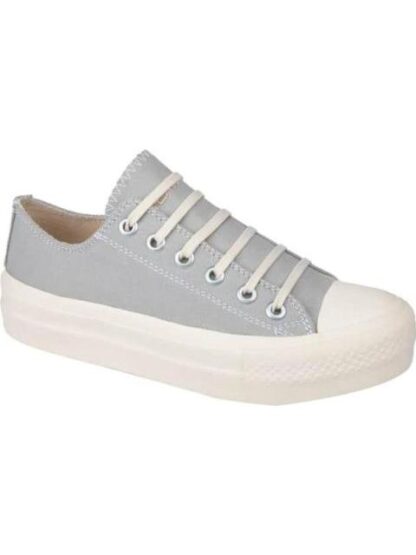 TENIS URBANO LONA VULCANIZADO GRIS NEXT CO - Image 2