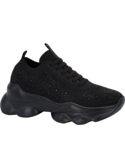 TENIS URBANO CON BRILLOS NEGRO THALIA SODI - Image 2