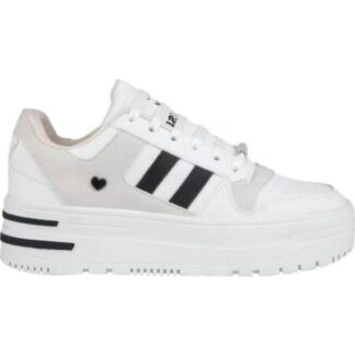 TENIS URBANO PLATAFORMA CORAZON BEIGE GOSH