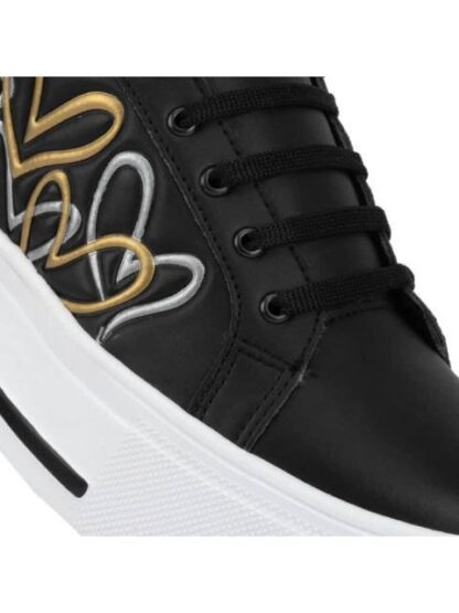 TENIS URBANO PLATAFORMA CORAZONES NEGRO HPC POLO - Image 6