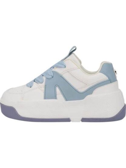TENIS URBANO PLATAFORMA MODA BLANCO THALIA SODI - Image 5