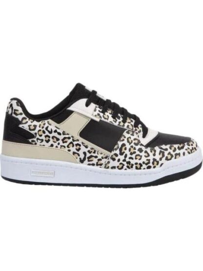 TENIS URBANO SKATE ANIMAL PRINT NEGRO URBAN SHOES