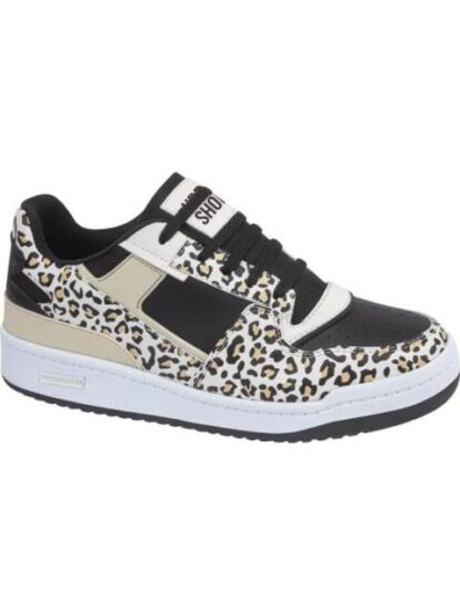 TENIS URBANO SKATE ANIMAL PRINT NEGRO URBAN SHOES - Image 2