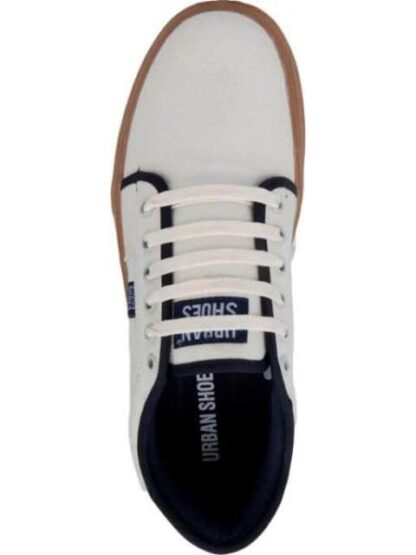 TENIS URBANO SKATE BICOLOR BEIGE URBAN SHOES - Image 3