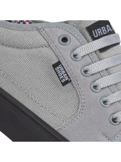 TENIS URBANO SKATE CLASICO GRIS URBAN SHOES - Image 6