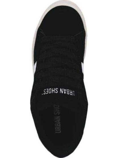 TENIS URBANO SKATE COLEGIAL BLANCO/NEGRO URBAN SHOES - Image 3