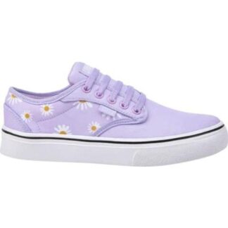 TENIS URBANO SKATE FLORES LILA URBAN SHOES