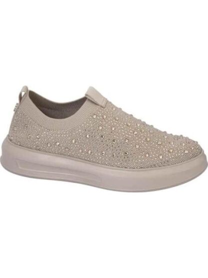 TENIS CONFORT CON BRILLOS BEIGE THALIA SODI - Image 2