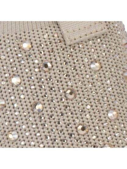 TENIS CONFORT CON BRILLOS BEIGE THALIA SODI - Image 6