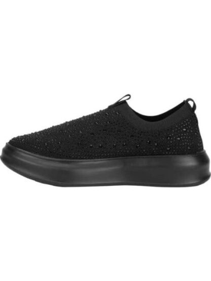 TENIS CONFORT CON BRILLOS NEGRO THALIA SODI - Image 5