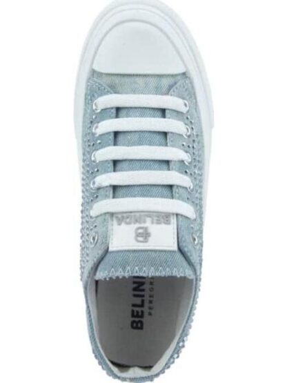 TENIS CON PEDRERIA AZUL MEZCLILLA BELINDA PEREGRIN - Image 3