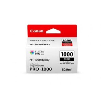 TINTA CANON PFI-1000 MBK - NEGRO MATE - 80ML