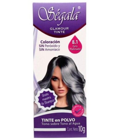 TINTE AL AGUA GRIS PLATINADO 10 G SEGALA