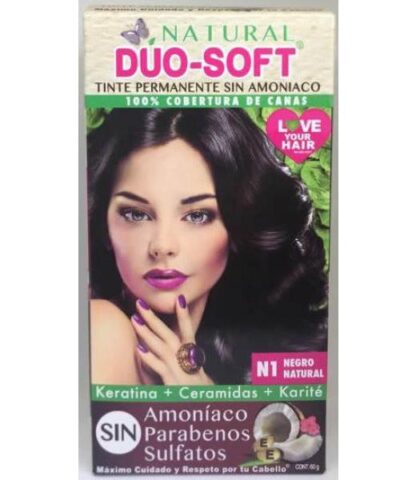 TINTE NEGRO NATURAL 60 G NATURAL DUO-SOFT
