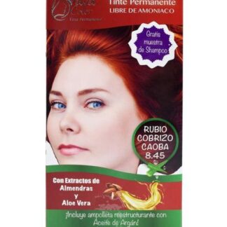 TINTE RUBIO COBRIZO CAOBA 150 ML VELVET COLOR