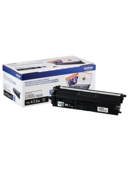TONER BROTHER TN433 ALTO RENDIMIENTO NEGRO 4.500 PAGINAS