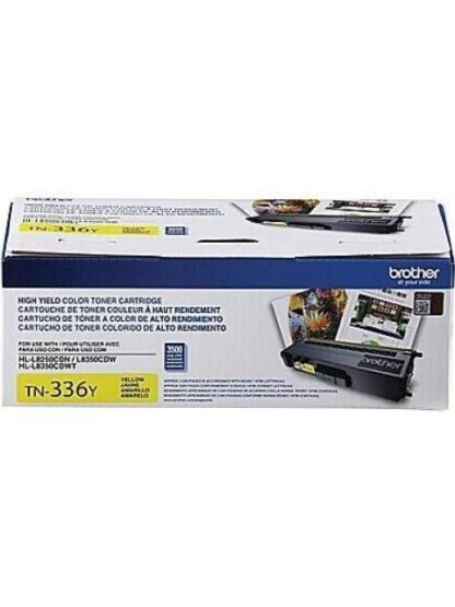 TONER BROTHER TN-336Y AMARILLO 3500 PAGINAS