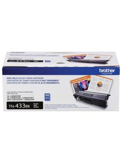 TONER BROTHER TN433 ALTO RENDIMIENTO NEGRO 4.500 PAGINAS - Image 5