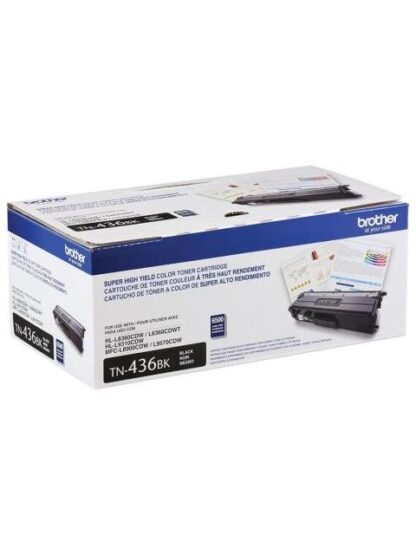 TONER BROTHER TN436BK SUPER ALTO RENDIMIENTO NEGRO 6.500 PAGINAS - Image 2