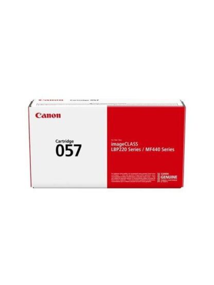 TONER CANON 057 BK 3 100 PAGINAS NEGRO
