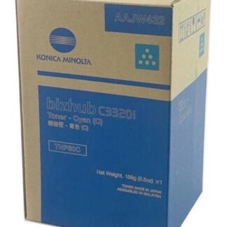 TONER KONICA MINOLTA TNP-80C CYAN 9000 PAGINAS PARA C3320I