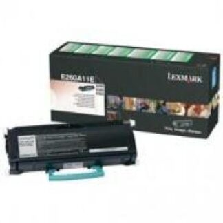TONER LEXMARK E260A11L NEGRO 3.500 PAGINAS