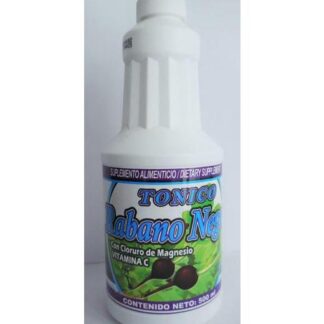 TONICO RABANO NEGRO AJO REY + ORTIGA 500ML. NUTRY SALUD